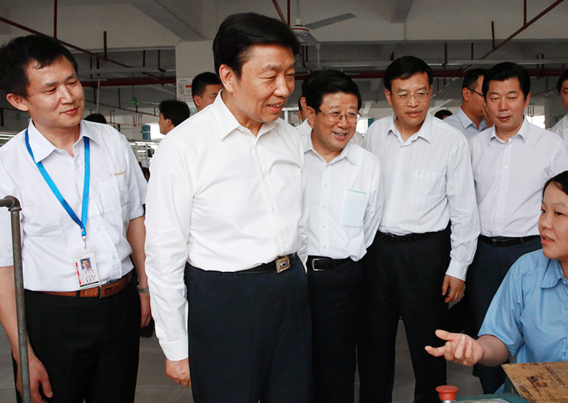 李源潮在优发国际调研纪实